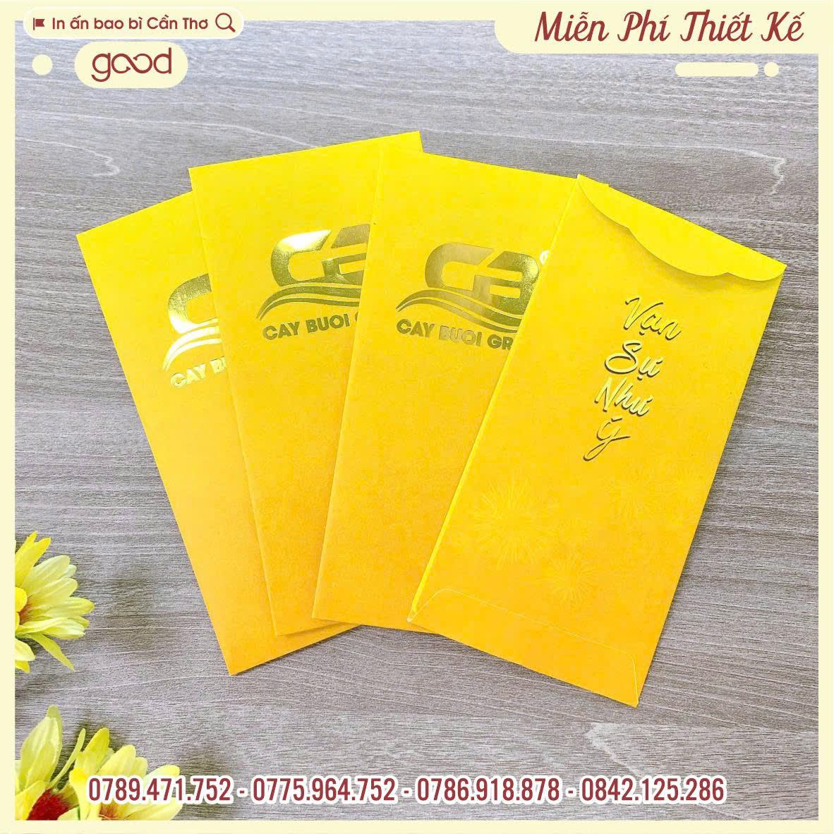 BAO LÌ XÌ ÉP KIM